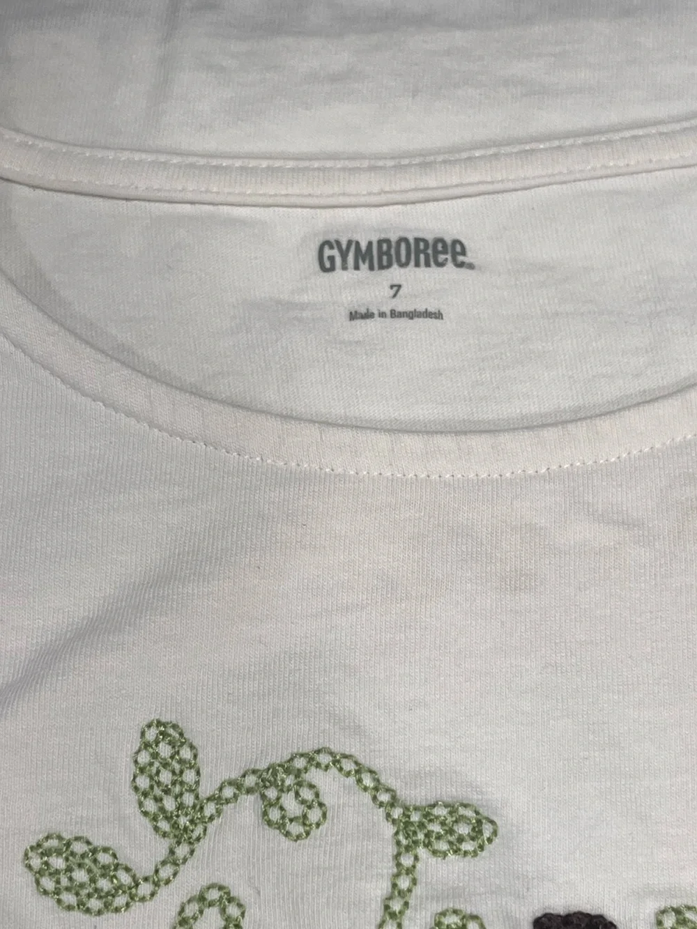 Gymboree Girls Size 7 Off-White Sequin Pumpkin Long Sleeve Shirt